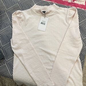 Saint + Sofia Mock Neck Top